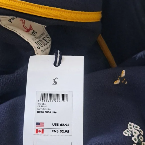 JOULES Pip Bee Print Sweatshirt - Picture 5 of 5